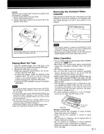 Preview for 33 page of Sharp VL-C780S Operation Manual