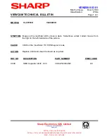 Preview for 161 page of Sharp VL-C8000H Service Manual