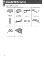 Preview for 6 page of Sharp VL-E760H Operation Manual