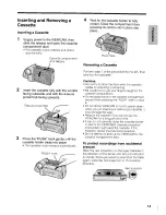 Preview for 17 page of Sharp VL-E760H Operation Manual