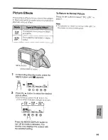 Preview for 47 page of Sharp VL-E760H Operation Manual