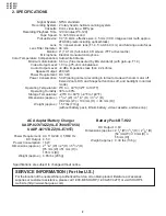 Предварительный просмотр 2 страницы Sharp VL-E780U Service Manual