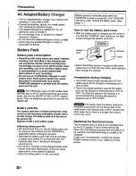 Preview for 7 page of Sharp VL-E78E Operation Manual