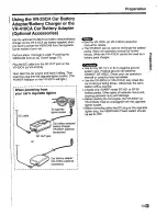 Preview for 14 page of Sharp VL-E78E Operation Manual