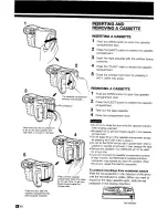 Предварительный просмотр 18 страницы Sharp VL-H400S Operation Manual