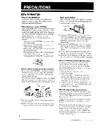 Preview for 4 page of Sharp VL-H400X Operation Manual