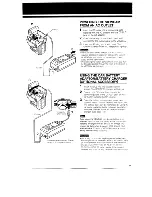 Preview for 15 page of Sharp VL-H400X Operation Manual