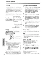 Preview for 56 page of Sharp VL-H860H Operation Manual