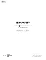 Preview for 166 page of Sharp VL-H860H Service Manual