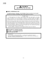 Preview for 4 page of Sharp VL-H870U Service Manual