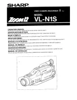 Sharp VL-N1S Operation Manual preview