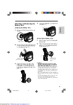 Preview for 19 page of Sharp VL-PD6H Quick operation Operation Manual