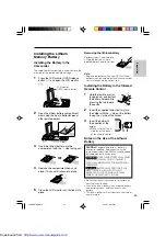 Preview for 23 page of Sharp VL-PD6H Quick operation Operation Manual