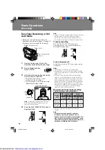 Preview for 28 page of Sharp VL-PD6H Quick operation Operation Manual