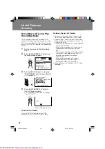 Preview for 38 page of Sharp VL-PD6H Quick operation Operation Manual