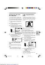 Preview for 39 page of Sharp VL-PD6H Quick operation Operation Manual