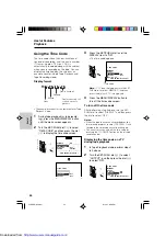 Preview for 54 page of Sharp VL-PD6H Quick operation Operation Manual