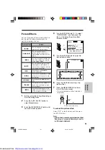 Preview for 63 page of Sharp VL-PD6H Quick operation Operation Manual