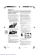 Preview for 64 page of Sharp VL-PD6H Quick operation Operation Manual