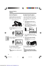 Preview for 70 page of Sharp VL-PD6H Quick operation Operation Manual