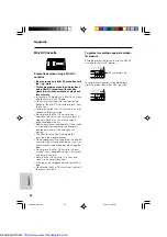 Preview for 104 page of Sharp VL-PD6H Quick operation Operation Manual