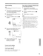 Preview for 73 page of Sharp VL-SD20H Operation Manual