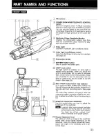 Preview for 9 page of Sharp VL-SX80 Operation Manual