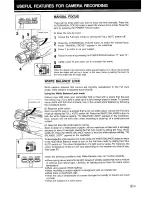 Предварительный просмотр 29 страницы Sharp VL-SX80 Operation Manual