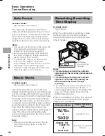 Preview for 38 page of Sharp VL-Z900H-S Operation Manual