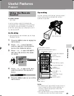 Preview for 61 page of Sharp VL-Z900H-S Operation Manual