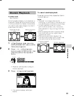 Preview for 67 page of Sharp VL-Z900H-S Operation Manual