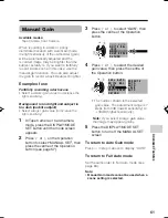 Preview for 73 page of Sharp VL-Z900H-S Operation Manual