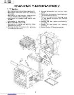 Preview for 4 page of Sharp VT-1480B Service Manual