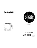 Предварительный просмотр 1 страницы Sharp VT-3428X Operation Manual