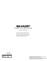 Предварительный просмотр 35 страницы Sharp W21FL Service Manual