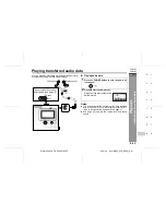 Предварительный просмотр 31 страницы Sharp WA-MP50H Operation Manual