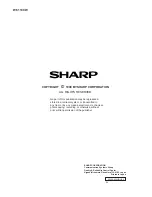 Предварительный просмотр 20 страницы Sharp WF-1100W Service Manual