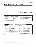 Preview for 13 page of Sharp WF-930Z(BK) Service Manual