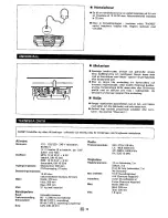 Предварительный просмотр 34 страницы Sharp WF-T380H Operation Manual