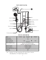 Preview for 2 page of Sharp WH-236E Service Manual