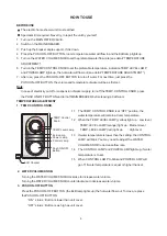 Preview for 4 page of Sharp WH-T36E Service Manual