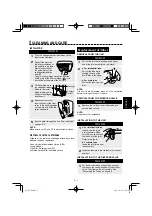 Предварительный просмотр 9 страницы Sharp WJ-500 Operation Manual