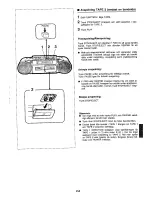 Предварительный просмотр 39 страницы Sharp WQ-290H Operation Manual