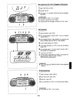 Предварительный просмотр 41 страницы Sharp WQ-290H Operation Manual