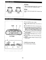 Предварительный просмотр 64 страницы Sharp WQ-290H Operation Manual