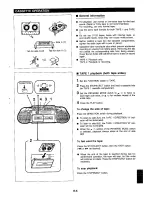 Предварительный просмотр 65 страницы Sharp WQ-290H Operation Manual