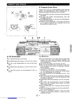 Предварительный просмотр 9 страницы Sharp WQ-CD15H Operation Manual