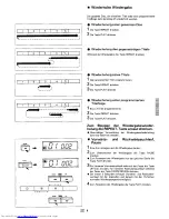 Предварительный просмотр 11 страницы Sharp WQ-CD15H Operation Manual