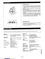 Предварительный просмотр 64 страницы Sharp WQ-CD15H Operation Manual