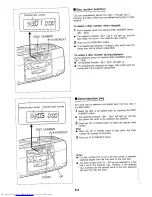 Preview for 11 page of Sharp WQ-CH800H Operation Manual